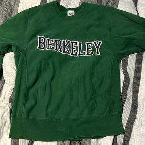vintage berkeley crewneck green